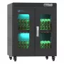 GoodConnections ANTARES PRO N24C Wózek do ładowania notebooków do 15,6 cala, USB-C 65W PD 3.0, dezynfekcja UVC, czarny