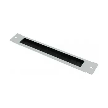 GoodConnections Listwa szczotkowa 380 mm x 57 mm do obudowy ściennej Good Connections® 19 inch FLAT-Pack (GC-RFxxxG), jasnoszary (RAL7035)