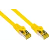 GoodConnections Kat.7 Kabel krosowy RJ45 - 25m, Żółty, S/FTP PiMF, Bezhalogenowy, 600MHz (8070R-250Y)