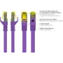 Kabel krosowy GoodConnections Cat.7 S/FTP z ochroną zatrzasku RNS®, 40 m, fioletowy 8070R-400V