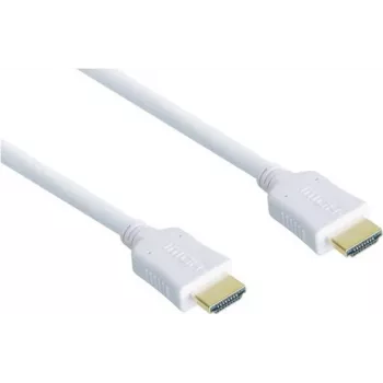 GoodConnections High-Speed HDMI Cable with Ethernet - Gold-Plated Connectors - White - 1.5m