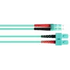 Kabel światłowodowy GoodConnections OM3 Duplex Multimode SC do LC, 50/125 µm, 1m, LSZH Aqua LW-801LS3
