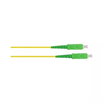 GoodConnections OS2 Simplex Światłowodowy Kabel krosowy SC/SC SM 9/125 30m LSZH Żółty
