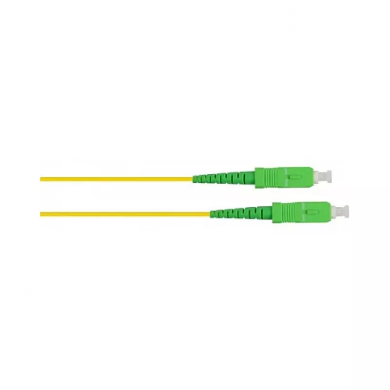 GoodConnections OS2 Simplex Światłowodowy Kabel krosowy SC/SC SM 9/125 30m LSZH Żółty