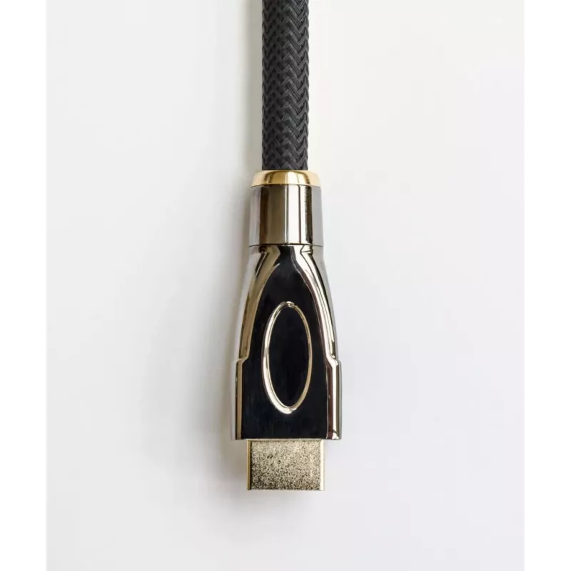 Kabel HDMI GoodConnections PYTHON Series High-Speed z Ethernet, 4K UHD 60Hz, 18Gbps, pozłacane złącza, nylonowy oplot, 3m, czarny (GC-M0018)