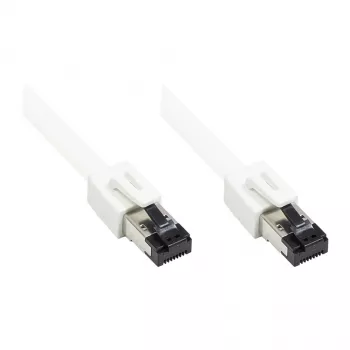 GoodConnections RNS® Cat.8.1 S/FTP Patch Cable, PiMF, LSZH, 2000MHz, 40Gbit/s, Biały, 0,5m