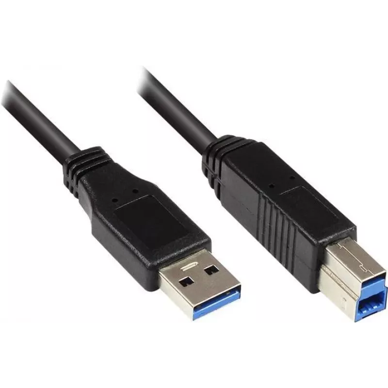 GoodConnections USB 3.0 Cable A to B Black 5m