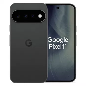 Google Pixel 11 5G Smartfon, 6,3 cala OLED 120Hz, 12GB RAM, 256GB Pamięci, Dual SIM, Obsydian, Android 15, EU/UK