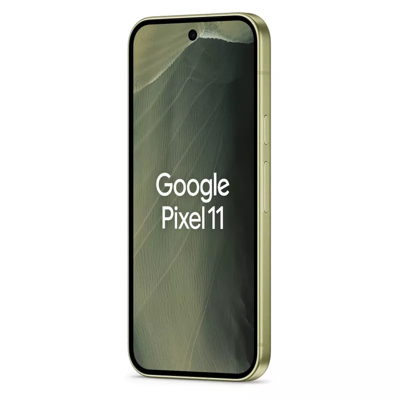 Google Pixel 11 5G Smartfon, 6,3 cala OLED 120Hz, 12GB RAM, 256GB Pamięć, Dual SIM, Pistacjowy