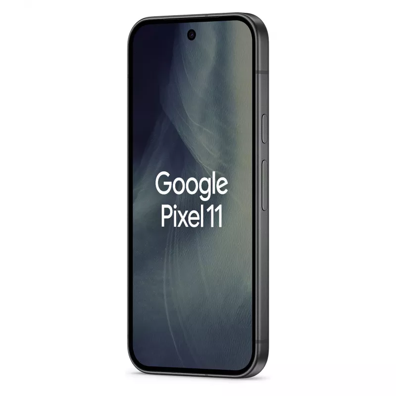 Google Pixel 11 5G Smartfon, 6,3 cala OLED 120Hz, 12GB RAM, 512GB, Obsidian, Dual SIM (UK/EU)