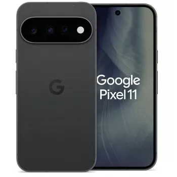 Google Pixel 11 5G Smartfon, 6,3 cala OLED 120Hz, 12GB RAM, 512GB, Obsidian, Dual SIM (UK/EU)