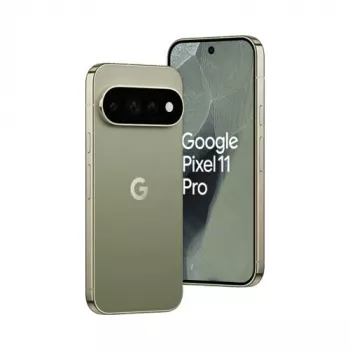 Google Pixel 11 Pro 5G Smartfon, 12GB RAM, 256GB Pamięci, 6,3 cala OLED 120Hz, Oliwkowy