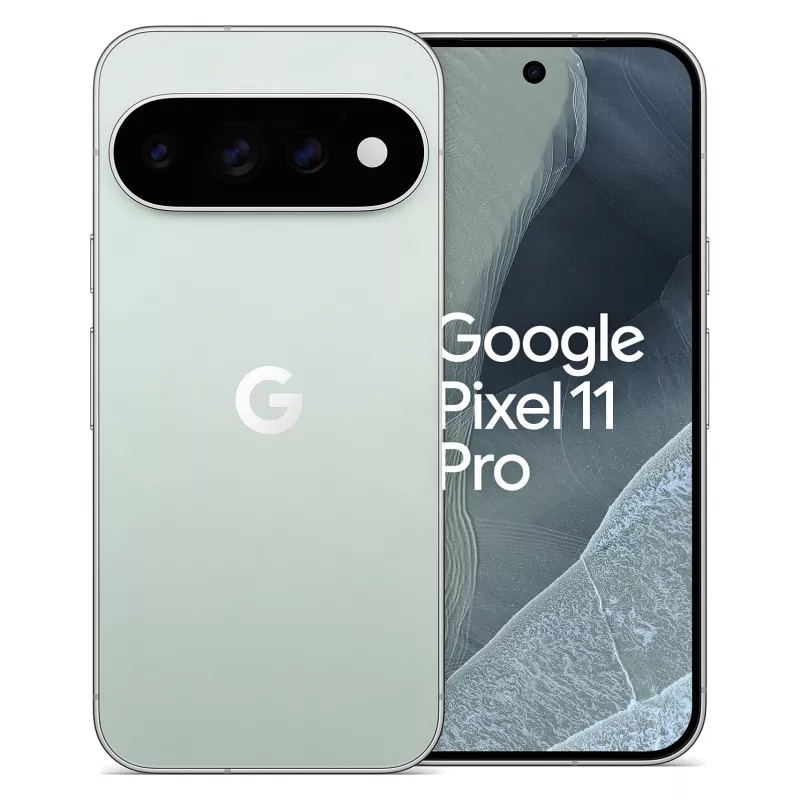 Google Pixel 11 Pro 5G Smartfon, 12GB RAM, 256GB Pamięci, 6,3 cala OLED, 120Hz, Dual-SIM, Fog