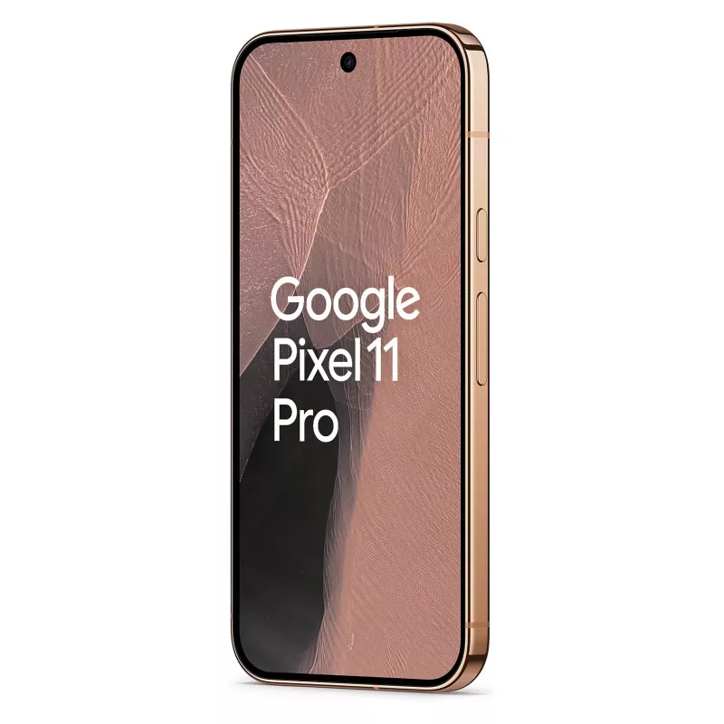 Google Pixel 11 Pro 5G Smartfon, 16GB RAM, 512GB Pamięci, 6,3 cala OLED 120Hz Wyświetlacz, Dual SIM, Canyon - Model UK/UE