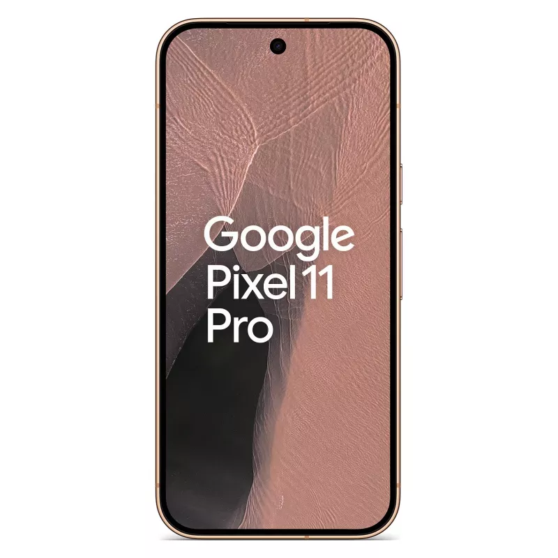 Google Pixel 11 Pro 5G Smartfon, 16GB RAM, 512GB Pamięci, 6,3 cala OLED 120Hz Wyświetlacz, Dual SIM, Canyon - Model UK/UE