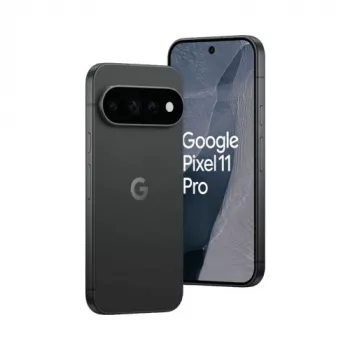 Google Pixel 11 Pro 5G Smartfon, 6,3 cala OLED 120Hz, 12GB RAM, 256GB Pamięci, Dual SIM, Obsidian Black