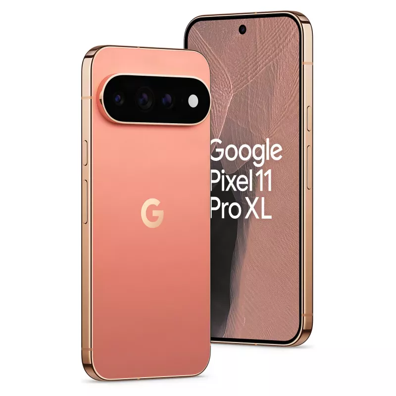 Google Pixel 11 Pro XL 5G Smartfon, 12GB RAM, 256GB, Canyon, Dual-SIM, OLED 6,8 cala 120Hz