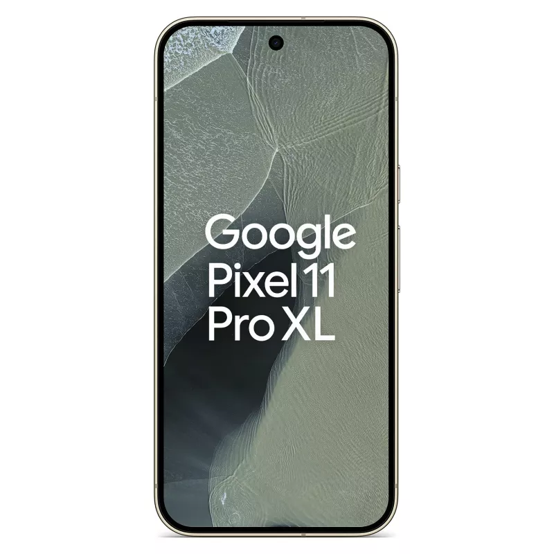 Google Pixel 11 Pro XL 5G Smartfon, 12GB RAM, 256GB, Oliwkowy, Dual SIM, 6,8 cala OLED 120Hz