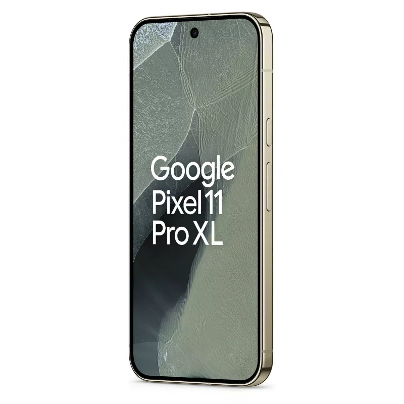 Google Pixel 11 Pro XL 5G Smartfon, 12GB RAM, 256GB, Oliwkowy, Dual SIM, 6,8 cala OLED 120Hz