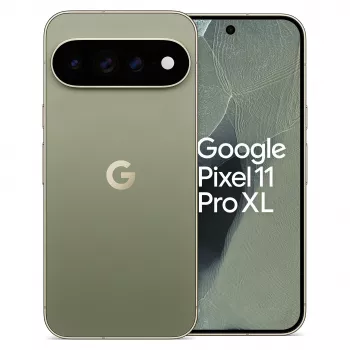 Google Pixel 11 Pro XL 5G Smartfon, 12GB RAM, 256GB, Oliwkowy, Dual SIM, 6,8 cala OLED 120Hz