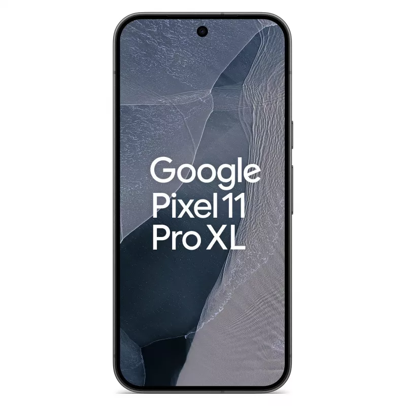 Google Pixel 11 Pro XL 5G Smartfon, 12GB RAM, 256GB Pamięci, Obsidian, Dual SIM, 6,8 cala OLED 120Hz Wyświetlacz, Android 16