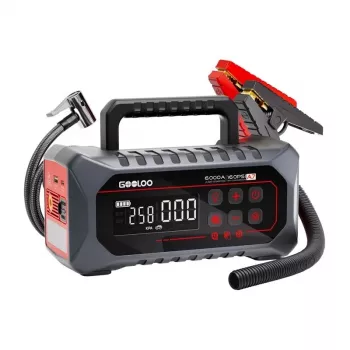 GOOLOO A7 4000A Rozrusznik z pompą powietrza 88.8Wh 150 PSI