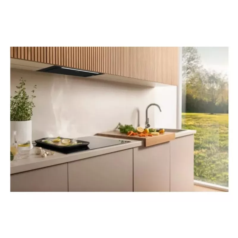 Gorenje BHI65138B Wbudowany teleskopowy okap kuchenny 60 cm Czarny