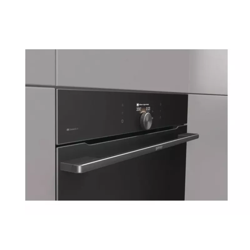 Gorenje BP6138B Wbudowany piekarnik elektryczny, 71 L, pirolityczny, sterowanie dotykowe IconLED, czarny