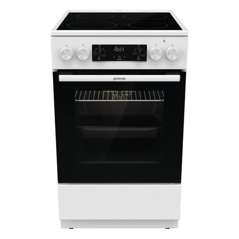 Gorenje GEC 5C41 WG Wolnostojąca kuchenka elektryczna – biała, 50 cm, 70 l, 9 funkcji