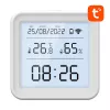 Gosund S6 Smart Wi-Fi Czujnik temperatury i wilgotności z wyświetlaczem LCD, kompatybilny z Tuya