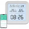 Gosund S6 Smart Wi-Fi Czujnik temperatury i wilgotności z wyświetlaczem LCD, kompatybilny z Tuya