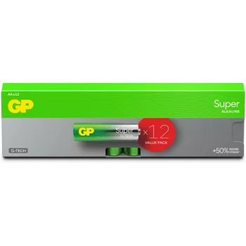 Baterie GP Super Alkaline AA LR06 1,5V (GP15A) – 4 sztuki