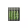 Ładowarka GP M451 z 4x bateriami AAA 2700 mAh 1,2V Czarny EU
