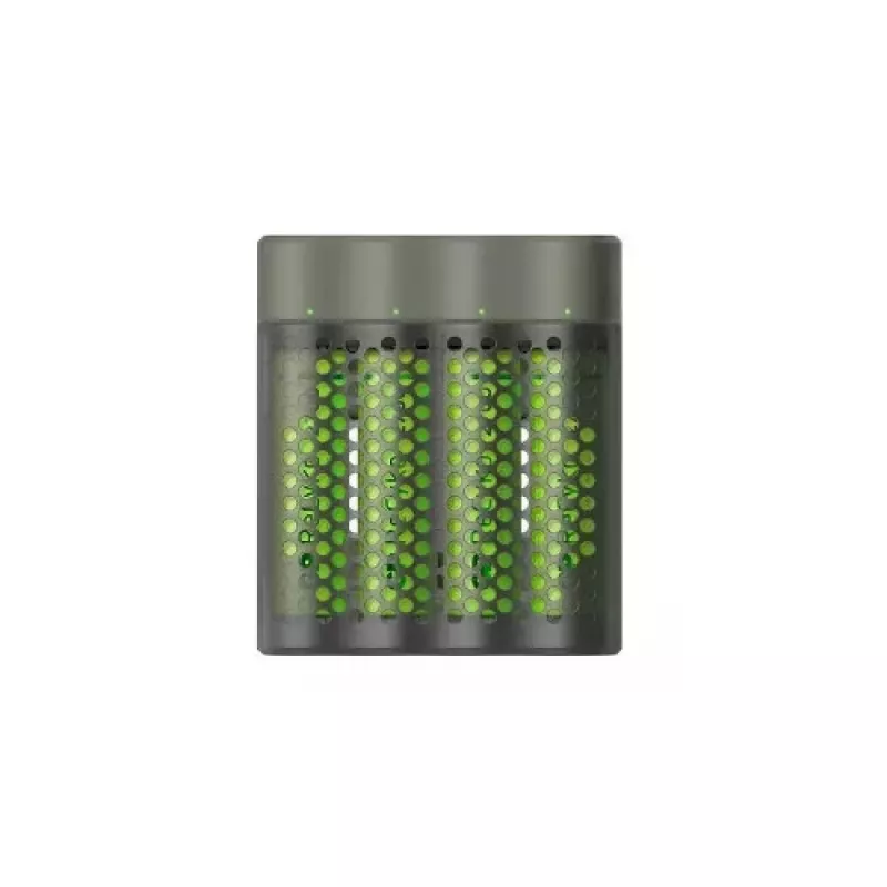Ładowarka GP M451 z 4x bateriami AAA 2700 mAh 1,2V Czarny EU