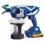Zestaw Graco Ultramax Cordless Airless Ręczny Pistolet Natryskowy z 2x Akumulatorami DeWalt 2.0Ah, Ładowarką i Torbą Narzędziową