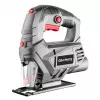Graphite 58G047 800 W Wyrzynarka z prowadnicą laserową, oświetleniem LED, ruchem wahadłowym, bezkluczykową wymianą brzeszczotu, głębokością cięcia drewna 80 mm, 230 V