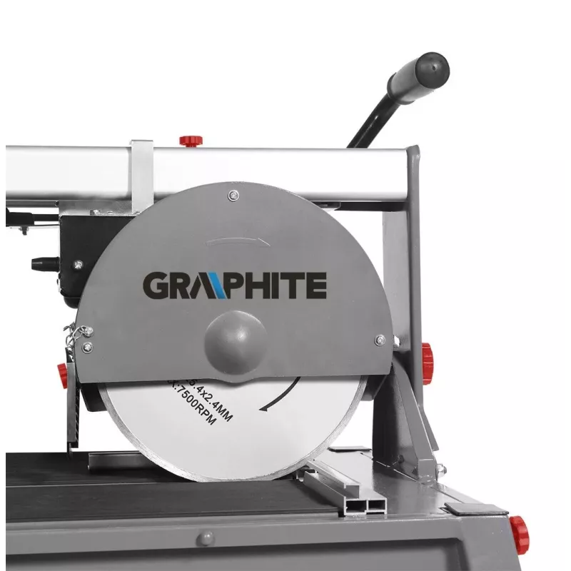 Graphite 59G892 Elektryczna przecinarka do płytek 1500W, tarcza 250mm, długość cięcia 1200mm, stół 1230x460mm