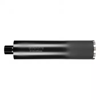 GRAPHITE Diamentowa koronka wiertnicza do wiertnicy 58G540 102 mm x 450 mm, 9 segmentów, gwint M22