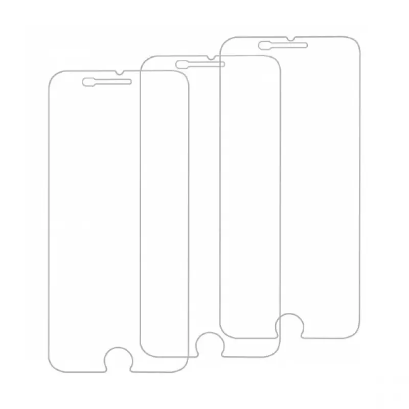 Green Cell 3x Szkło Ochronne GC Clarity do Apple iPhone 6 Plus / 6S Plus / 7 Plus / 8 Plus
