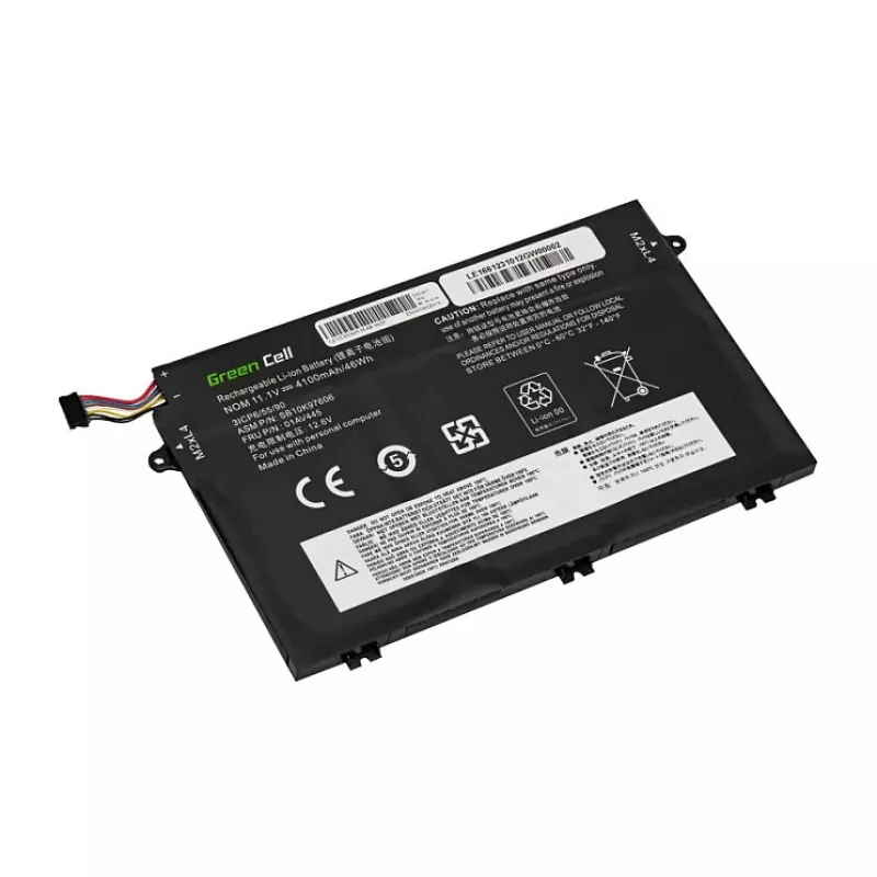 Green Cell Bateria L17C3P51 L17L3P51 L17M3P51 L17M3P52 do Lenovo ThinkPad E480 E485 E490 E495 E580 E585 E590 E595 - 11.1V 4400mAh