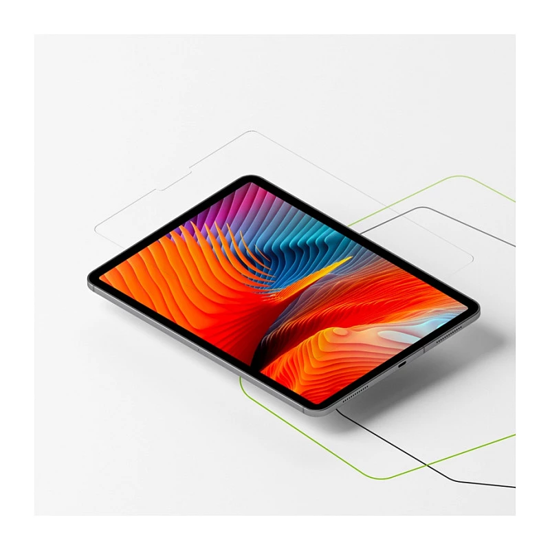 Green Cell GC Clarity Szkło ochronne do iPad 7 10.2 (2019) – Ultra-przezroczysta folia PET, odporna na zarysowania, bez pęcherzyków