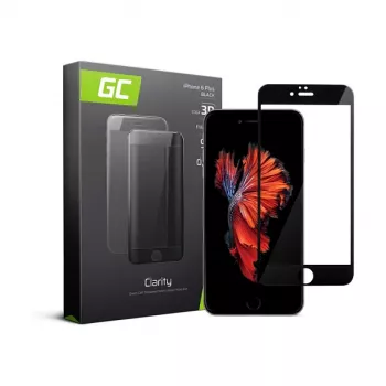 Green Cell GC Clarity Szkło hartowane do Apple iPhone 6 Plus / 6S Plus - 9H, 0,3 mm, HD Clear, oleofobowe, bez pęcherzy, kompatybilne z etui
