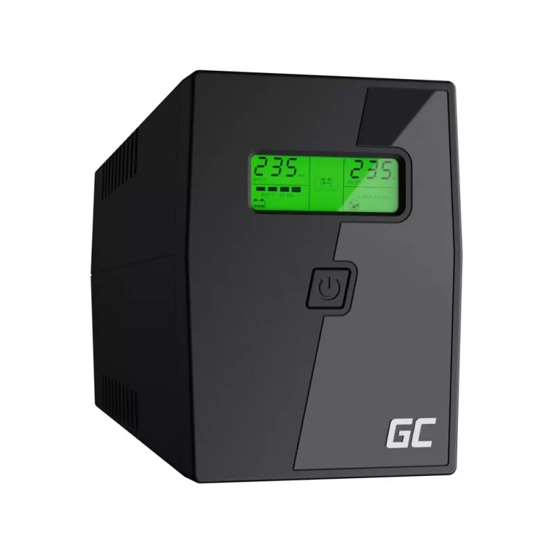 Green Cell Power Proof UPS 600VA / 360W line-interactive tower (2x Schuko, USB, AVR)