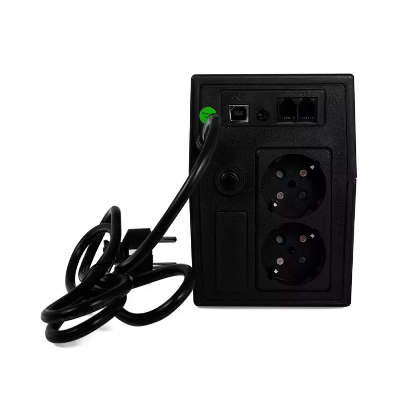Green Cell Power Proof UPS 600VA / 360W line-interactive tower (2x Schuko, USB, AVR)