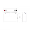 Green Cell Akumulator zamienny AGM34 6V 14Ah AGM Kwasowo-ołowiowy szczelny