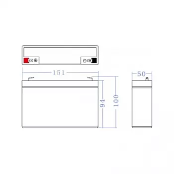 Green Cell Akumulator zamienny AGM34 6V 14Ah AGM Kwasowo-ołowiowy szczelny