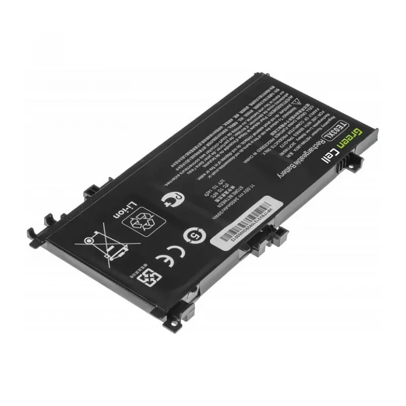 Green Cell TE03XL Bateria do HP Omen 15-AX i Pavilion 15-BC Series – 52.5Wh, 11.55V, 4550mAh, Li-ion, 3-ogniwowa, Czarna