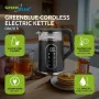 GREENBLUE Czajnik bezprzewodowy GB670 B 1.7L 2200W Czarny/Srebrny