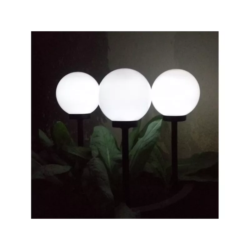 Greenblue GB121 Zewnętrzna lampa słupkowa LED czarna