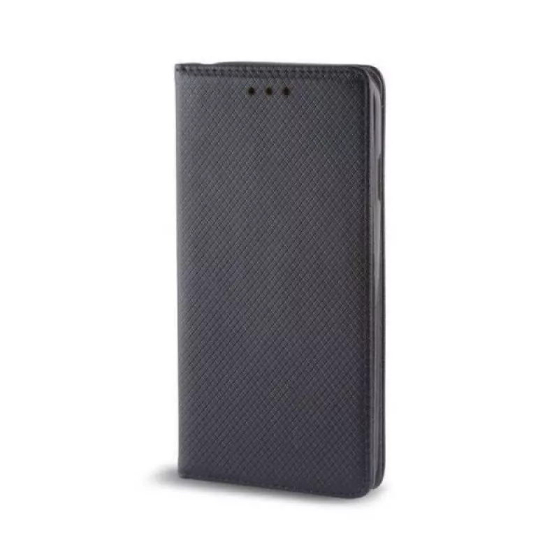 GreenGo Apple iPhone X Smart Magnet Black Folio Wallet Case